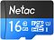Фото-1 Карта памяти Netac P500 microSDHC UHS-I Class 1 C10 16GB, NT02P500STN-016G-R