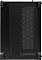 Фото-8 Компьютерный корпус Formula Crystal Z5 TG Black, внутренняя рама со стороны материнской платы; большой вырез под сокет, продолговатые окна для кабелей и нижняя перфорация, видны проложенные провода; важно для понимания установки платы и кабель-менеджмента.