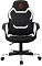 Фото-2 Кресло для геймеров ZOMBIE 100 чёрно-белый, ткань/экокожа, ZOMBIE 100 BW