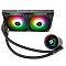 Фото-2 Система водяного охлаждения Thermalright Frozen Notte 240 Black Argb V2 2 x 120 мм, F-NOTTE-240-BL-A