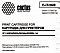 Фото-2 Тонер-картридж Cactus CS-CF226XD, этикетка на коробке крупным планом. Видны логотип Cactus, код модели CS-CF226XD, пометка Contains CS-CF226X 2 pcs и строка совместимости с HP LJ. Изображение важно для страницы товара, потому что показывает маркировку комплекта из 2 штук.