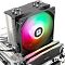 Фото-9 Кулер Thermalright Burst Assassin 120 SE, вид сверху и сзади: алюминиевый радиатор с радиальными рёбрами, чёрное кольцо корпуса и центральное отверстие под вентилятор; фото показывает форму радиатора на странице товара.