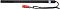 Фото-2 Распределитель питания Powercom PDU-32AV24-18C3-6C9-3P: фронтальный вид, ряд IEC-розеток по длине, справа корпус с установленным автоматом, подключён кабель с красной промышленной вилкой — помогает оценить расположение выходов и узла защиты при монтаже в шкаф.