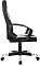 Фото-3 Кресло для геймеров ZOMBIE 100 чёрно-белый, ткань/экокожа, ZOMBIE 100 BW