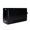 Фото-2 ИБП ACD PW Base 2000 2000 VA Tower 80L C74144 00G, левый боковой вид. Видны длинные вентиляционные прорези по верхней и нижней части корпуса и фронтальная панель с кнопкой и индикаторами. Полезно для карточки товара, где важно показать длину корпуса и вентиляцию.