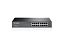 Фото-2 Коммутатор TP-Link TL-SG1016D, вид спереди. На фото видны 16 Ethernet-портов, индикаторы питания и активности, а также маркировка модели на лицевой панели. Прямой фронтальный кадр важен для страницы товара, где нужно видеть количество портов и индикацию.