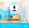 Фото-8 TP-Link Tapo C225 — слайд про отслеживание движения; камера в комнате и графика сектора обзора с подписью «120°/с», размытые силуэты движущихся людей; показывает принцип слежения в реальном интерьере на странице товара.