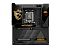 Фото-1 Материнская плата MSI MEG X870E GODLIKE, вид сверху: чёрная плата с крупными кожухами и радиаторами, сокет AM5 в центре, блоки закрывают зоны M.2 и PCIe, декоративная панель с логотипом MSI слева; важно для страницы &mdash; показывает общий дизайн и компоновку E‑ATX платы.