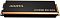 Фото-6 SSD ADATA LEGEND 960 MAX, установленный на материнской плате; модуль с чёрным радиатором закреплён в слоте M.2, вокруг видны разъёмы платы, стойки крепления и процессорный сокет. Фото показывает накопитель в контексте установки на системную плату для страницы товара.