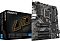 Фото-6 Материнская плата Gigabyte B760 DS3H DDR4 &mdash; плата рядом с коробкой на белом фоне; видны сокет LGA1700, 4 слота DDR4 и радиатор чипсета UD SERIES, чёрно‑серый текстолит; контекст: карточка товара, чтобы показать комплект (плата + упаковка) и внешний вид модели.