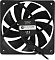 Фото-10 Корпусный вентилятор ID-Cooling FL-12025K 120 мм, крупный план русскоязычного блока на упаковке; список параметров и тип подшипника на тёмном фоне; фото помогает быстро найти основные данные на коробке на странице товара.
