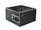 Фото-3 Блок питания для ПК DeepCool GS PN650D, вид сверху и с торца под углом; чёрный корпус с верхней перфорацией и боковой наклейкой, показаны вентиляционные отверстия и геометрия корпуса для выбора блока питания на странице товара.