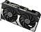 Фото-15 Видеокарта ASUS GeForce RTX 5060 Ti Dual OC 16GB, вид под углом спереди со стороны верхней кромки; два вентилятора, надпись GeForce RTX сверху, открытые рёбра радиатора. Фото для карточки товара показывает профиль и лицевую часть системы охлаждения.