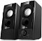 Фото-1 Компьютерные колонки Sven 357 2.0, цвет - чёрный (2шт), SV-018191