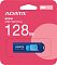 Фото-3 USB-накопитель ADATA UC300 USB 3.2 Type-C 128 ГБ; упаковка показана фронтально на розовом фоне карточки. Видны название модели UC300, отметка 128 GB, окно с изображением синего накопителя и маркировка USB 3.2 Type-C. Фото важно для страницы, так как показывает упаковку и идентификацию модели.