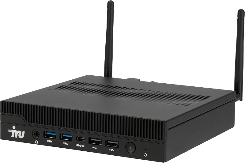 Фото-1 Nettop iru tactio 310h6itf mini pc 2176177, общий вид; корпус аксессуара и основные элементы показаны для страницы товара. Описание фиксирует видимые элементы, чтобы изображение соответствовало теме страницы товара.