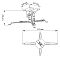 Фото-2 Кронштейн для проектора CACTUS VM-PREC01 потолочный, CS-VM-PREC01-WT