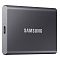Фото-1 Внешний диск SSD Samsung T7 2 ТБ 1.8&quot; USB 3.2 серый, MU-PC2T0T/WW