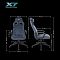 Фото-6 Кресло для геймеров A4Tech X7 GG-1400 синий, ткань, X7 GG-1400