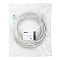 Фото-5 Патч-корд Hyperline UTP кат. 6 серый 10 м, PC-LPM-UTP-RJ45-RJ45-C6-10M-LSZH-GY