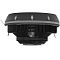 Фото-4 Кулер ExeGate Dark Magic EE126M PWM RGB, боковой вид: чёрный вентилятор в круглой рамке закреплён на алюминиевом радиаторе проволочными скобами, снизу виден прижимной металлический фиксатор; изображение показывает профиль кулера для страницы охлаждения процессора.