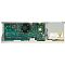 Фото-3 Маршрутизатор MikroTik RouterBOARD 1100Dx4 RB1100Dx4 — внутренний вид; плата, радиаторы и кабели питания внутри шасси; фото на белом фоне показывает конструктивные элементы на странице товара.