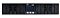 Фото-2 ИБП ITK Electra OR 1000 VA Rack/Tower 2U EOR-0001KVA-1-002, фронтальный вид; показаны центральный экран, три кнопки управления и две боковые решётки на передней панели; фото помогает оценить компоновку управления на странице товара.