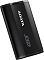 Фото-3 Внешний SSD ADATA SD810 4 ТБ, ракурс под углом: чёрный корпус с продольными гранями и логотипом ADATA, чёрные торцы, белый фон; важно для понимания формы и покрытия корпуса.