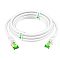 Фото-4 Патч-корд Greenconnect F/FTP кат. 8 белый 5 м, GCR-55902
