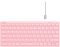 Фото-2 Клавиатура A4Tech Fstyler FBX51C Беспроводная розовый, FBX51C PINK