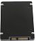 Фото-6 SSD Samsung PM893 MZ7L31T9HBLT, 2.5", 1.92 ТБ &mdash; вид с торца; показана чёрная нижняя панель, четыре винта и SATA-разъём по центру нижнего края кадра, фото показывает интерфейсную сторону накопителя для проверки совместимости на странице.