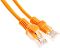 Фото-6 Патч-корд Premier UTP Cat 5e PP12-0.25M-O, этикетка на упаковке крупным планом. На фото указаны категория UTP Cat. 5e, длина 0,25 м, вес 15 г, модель PP12-0.25M/O и штрихкод. Изображение важно для страницы товара, потому что показывает маркировку и параметры на упаковке.