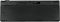 Фото-20 Клавиатура A4Tech Fstyler FBK25 Black, вид снизу: чёрная нижняя панель с резиновыми ножками, крышкой батарейного отсека, тиснёным логотипом A4TECH и маркировкой Model: FBK25; изображение на белом фоне для карточки товара, показывает конструкцию основания и сервисные обозначения.