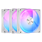 Фото Корпусный вентилятор Ocypus Delta F12 WH ARGB 3 in 1 120 мм 4-pin, Delta-F12-WH3AM00X-GL