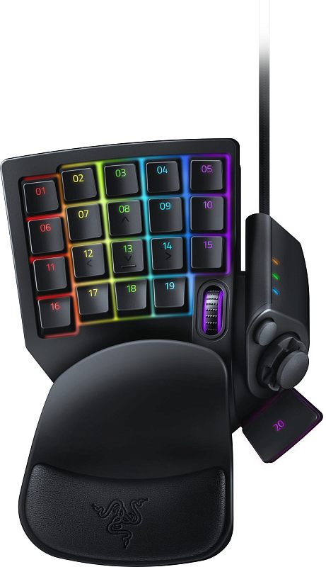 Фото Клавиатура механомембранная Razer Tartarus v2 Проводная чёрный, RZ07-02270100-R3M1