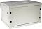 Фото-2 Настенный шкаф LANMASTER Pro 12U 600&times;600 мм, серый, вид сзади слева. На фото видны сплошная задняя панель на винтах, верхние вентиляционные решётки и боковые стенки с монтажными отверстиями. Снимок на белом фоне для карточки товара, показывает заднюю часть и способ крепления корпуса.