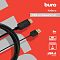 Фото-2 Видео кабель BURO HDMI (M) + USB Type A (M) -&gt; DisplayPort (M) 2 м, HDMI-DP-2M