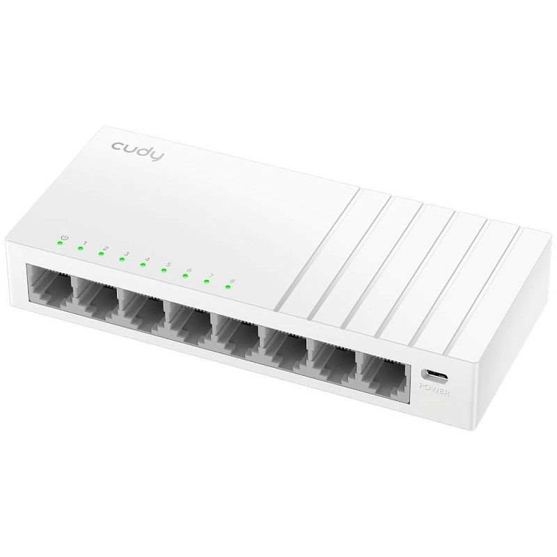 Фото Коммутатор Cudy GS108U Неуправляемый 8-ports, GS108U