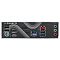 Фото-3 Материнская плата Gigabyte B860M EAGLE V2, задняя панель I/O крупным планом: HDMI и DisplayPort, USB‑A (в том числе синие), LAN и три аудио‑разъёма; важно для страницы &mdash; показывает набор портов на задней панели.