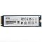 Фото-1 SSD MSI Spatium M450 V1 500 ГБ M.2 2280 PCIe 4.0 NVMe, вид спереди на тёмном фоне; показана лицевая сторона модуля с тёмной наклейкой, логотипом MSI, надписью SPATIUM M450 и золотистым разъёмом M.2 справа; изображение помогает увидеть лицевую панель накопителя на странице товара.
