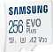 Фото-7 Карта памяти Samsung EVO PLUS microSDXC UHS-I Class 3 C10 256GB, MB-MC256KA