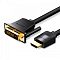 Фото-2 Видео кабель Vention HDMI (M) -&gt; DVI-D (M) 3 м, ABFBI