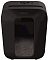 Фото-2 Уничтожитель бумаги Fellowes Powershred LX41, фронтальный вид на белом фоне: переднее окно корзины с нарезанной бумагой, верхний слот подачи и панель управления; важно, чтобы увидеть расположение окна корзины и зоны подачи на странице товара.