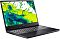 Фото-2 Ноутбук Acer Aspire 7 A715-59G-769T, ракурс спереди слева под углом: открыт, видны экран, клавиатура и боковая грань; корпус чёрный. Для страницы товара &mdash; демонстрирует форму корпуса и наклон экрана.