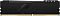 Фото-3 Модуль памяти Kingston Fury Beast Black KF432C16BB/32, вид с обратной стороны. На фото чёрный радиатор без лицевой надписи FURY, с геометрическим рельефом, прорезями слева и контактной кромкой снизу. Изображение показывает обратную сторону модуля на странице товара.