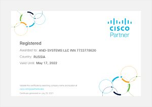 Cisco Registered Partner