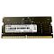 Фото-1 Модуль памяти Foxline FL5600D5S46-8G 8 ГБ SO-DIMM DDR5 5600, вид спереди на чёрную планку; видна наклейка с моделью, микросхемы и золотистый контактный ряд. Фото подтверждает внешний вид и маркировку модели на странице товара.