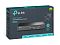 Фото-2 Коммутатор TP-Link TL-SG1008, фронтальная панель: синий корпус, восемь портов RJ45 в один ряд, слева блок индикации питания и активности портов; фото на белом фоне уточняет схему интерфейсов для карточки товара.