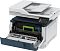 Фото-3 МФУ Xerox B305 &mdash; вид спереди слева с открытой передней крышкой на белом фоне; видны ролики подачи и узел с ручкой для извлечения расходного модуля внутри; важно для страницы товара, так как показывает доступ к внутренним механизмам для обслуживания.