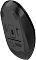 Фото-9 Беспроводная мышь A4Tech Fstyler FB12S USB Black, нижняя сторона в диагональном ракурсе. Показаны переключатель ON/OFF, кнопка выбора режима 2.4G, отсек с разъёмом USB-C и две круглые ножки у передней части основания. Изображение важно для страницы товара, потому что показывает органы питания и конструкцию нижней панели.